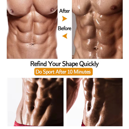 Men Sauna Suit Body Shaper Shirt Weight Loss Vest Waist Trainer Corset Slimming Sweat Tops Workout Suits Fitness Shapewear